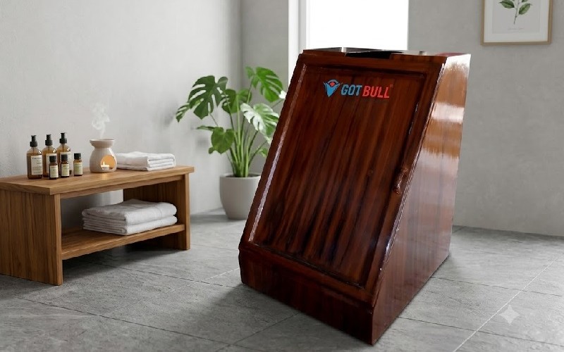 FRP Steam Bath Chamber With Sitting Arrangement